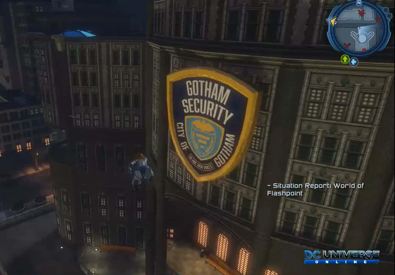 Gotham City Police Department Building Wallpaper