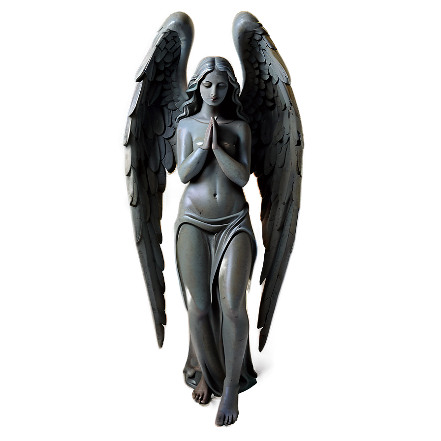 Gothic Angel Sculpture Png Mrb53 PNG