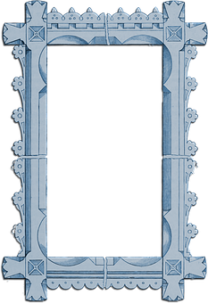 Gothic Architectural Frame PNG