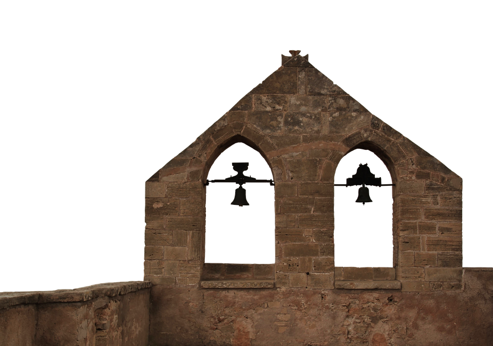 Gothic Bell Tower Architecture PNG