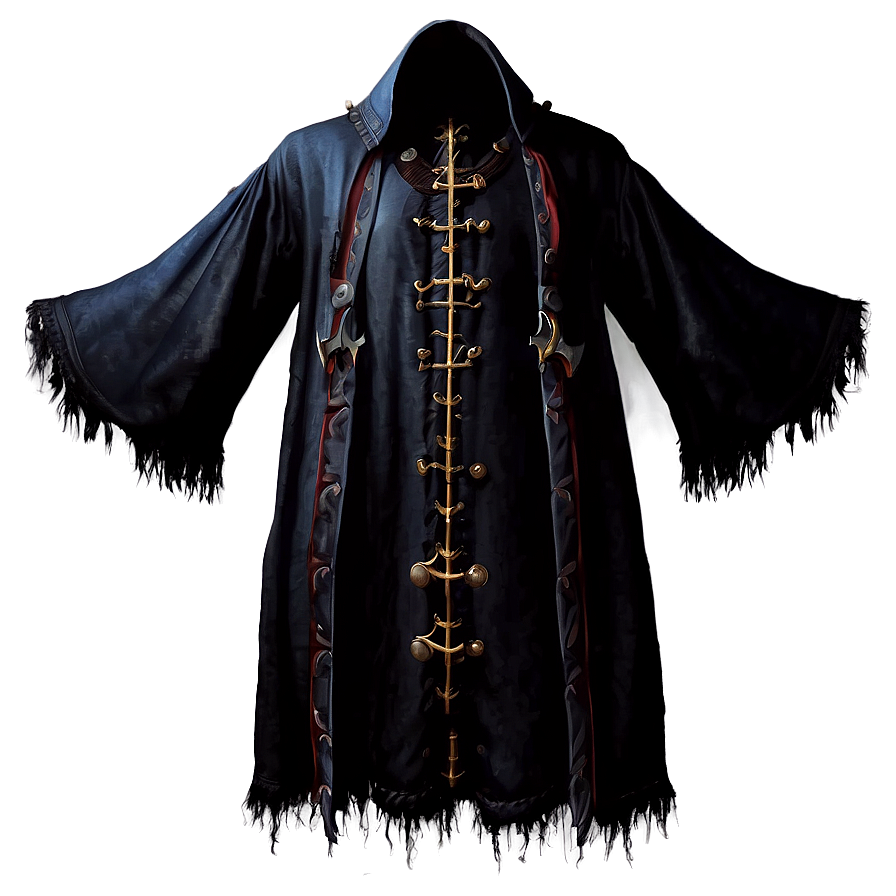 Gothic Black Robe Png 50 PNG