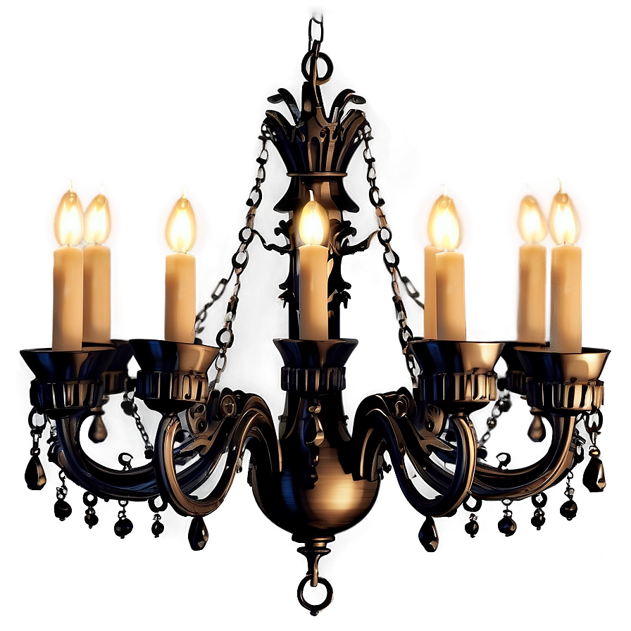 Download Gothic Chandelier Png Dup17 | Wallpapers.com