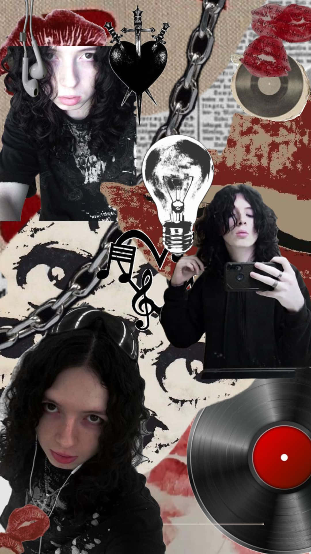 Gothic_ Collage_ Artistic_ Expression.jpg Wallpaper