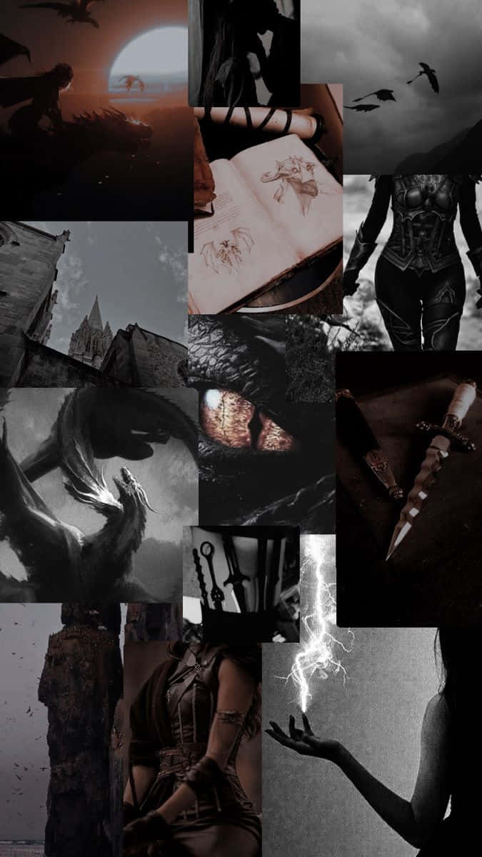 Gothic_ Collage_ Dark_ Aesthetic.jpg Wallpaper
