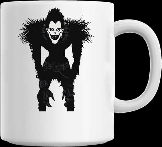 Gothic Creature Printed Mug PNG