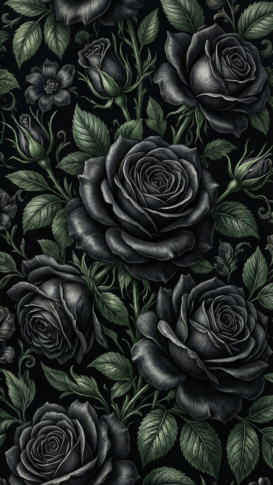 Gotiske Mørke Roser Wallpapers