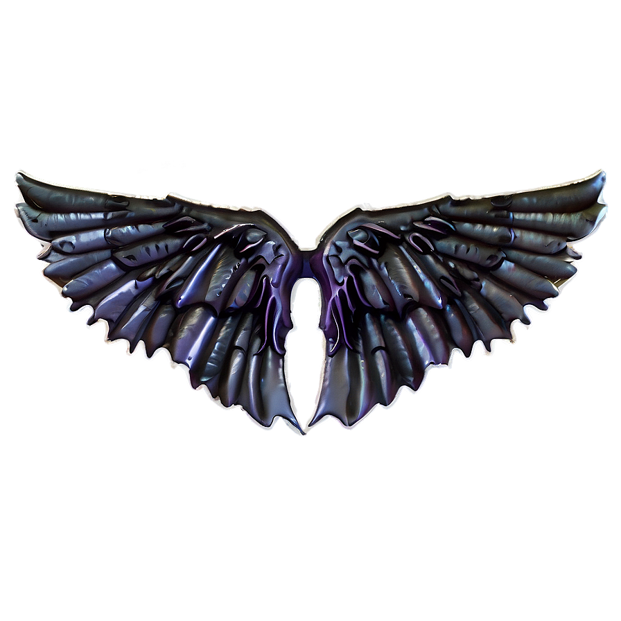 Gothic Demon Wings Png 06262024 PNG