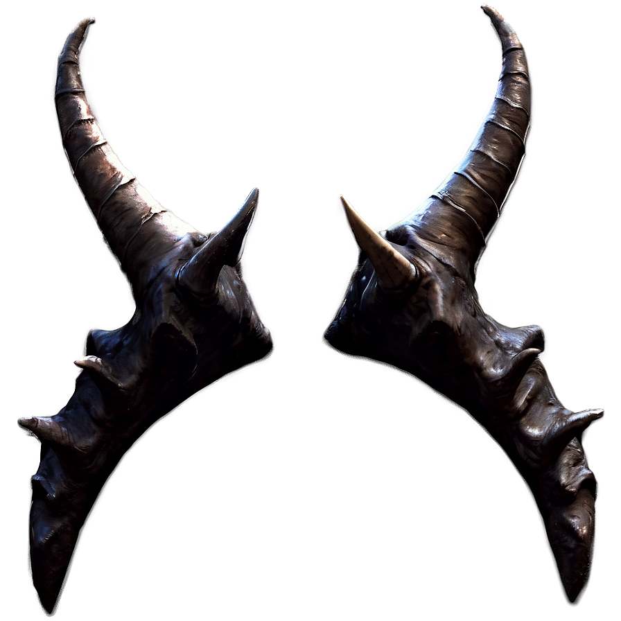 Gothic Devil Horns Png 05042024 PNG