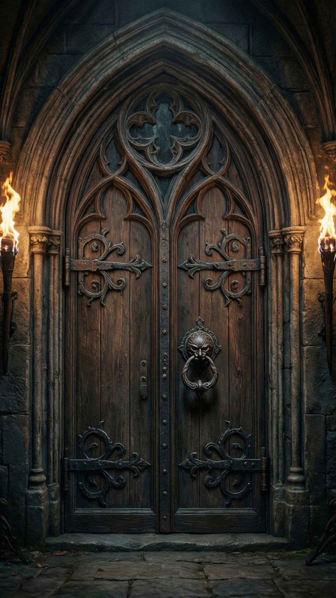 Gotisk døråbning Wallpapers
