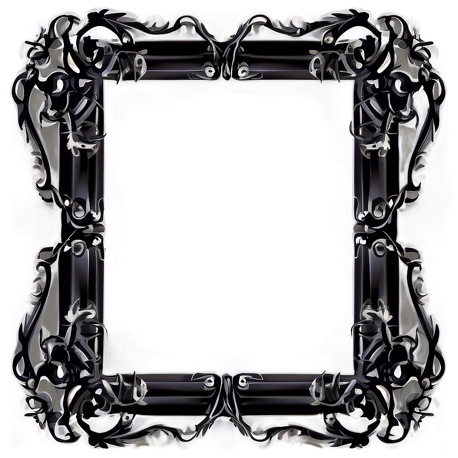 Gothic Frame Border Png 06262024 PNG
