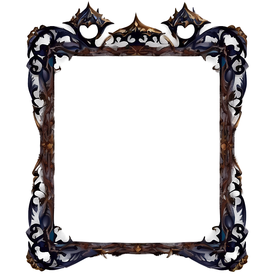 Gothic Frame Design Png 06262024 PNG