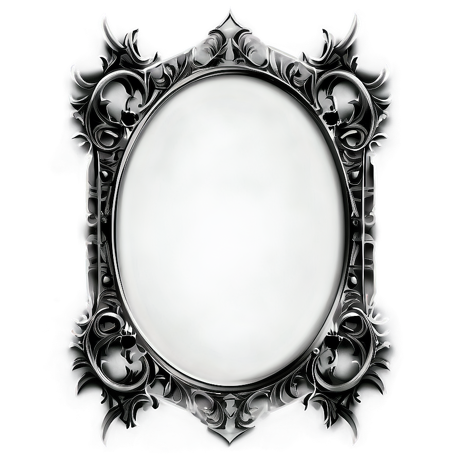 Gothic Frame Outline Png Ymd PNG