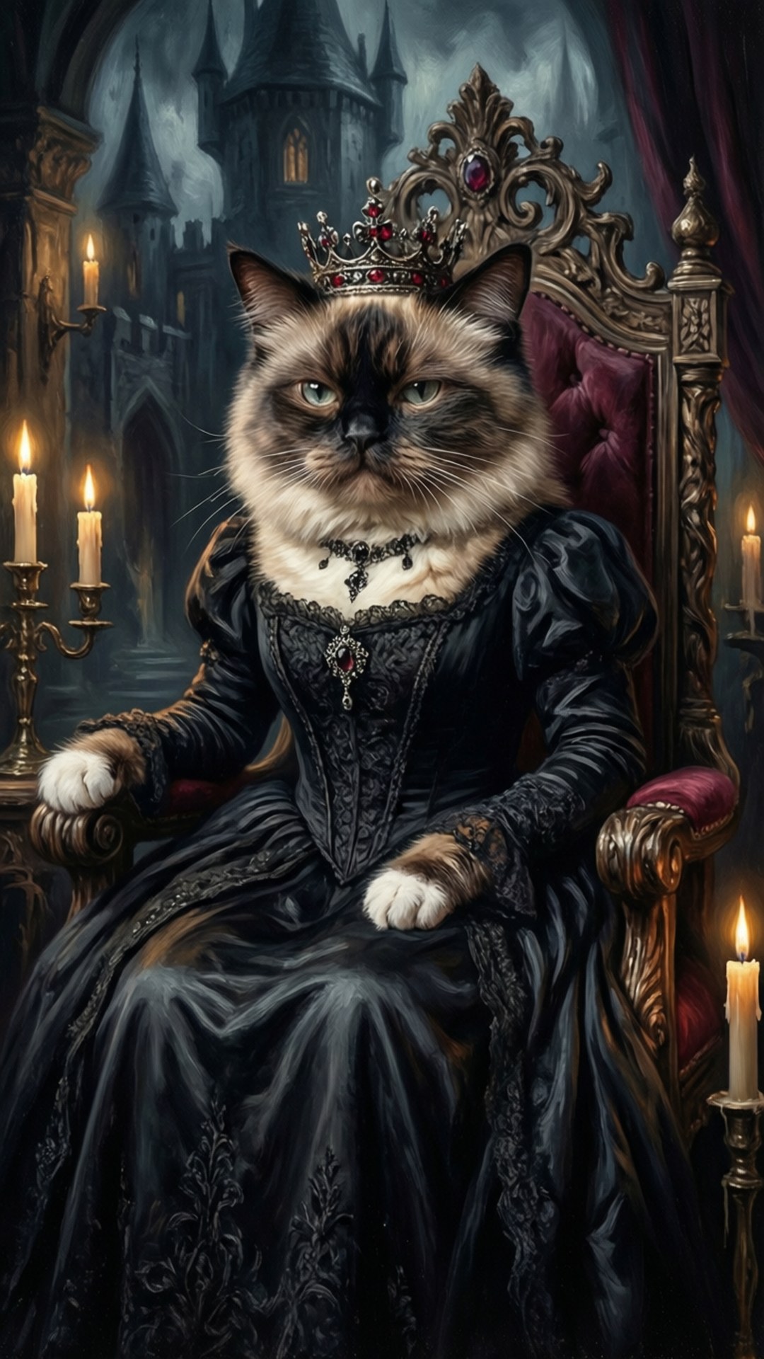 Gato Grumpy Gótico Fondos de pantalla
