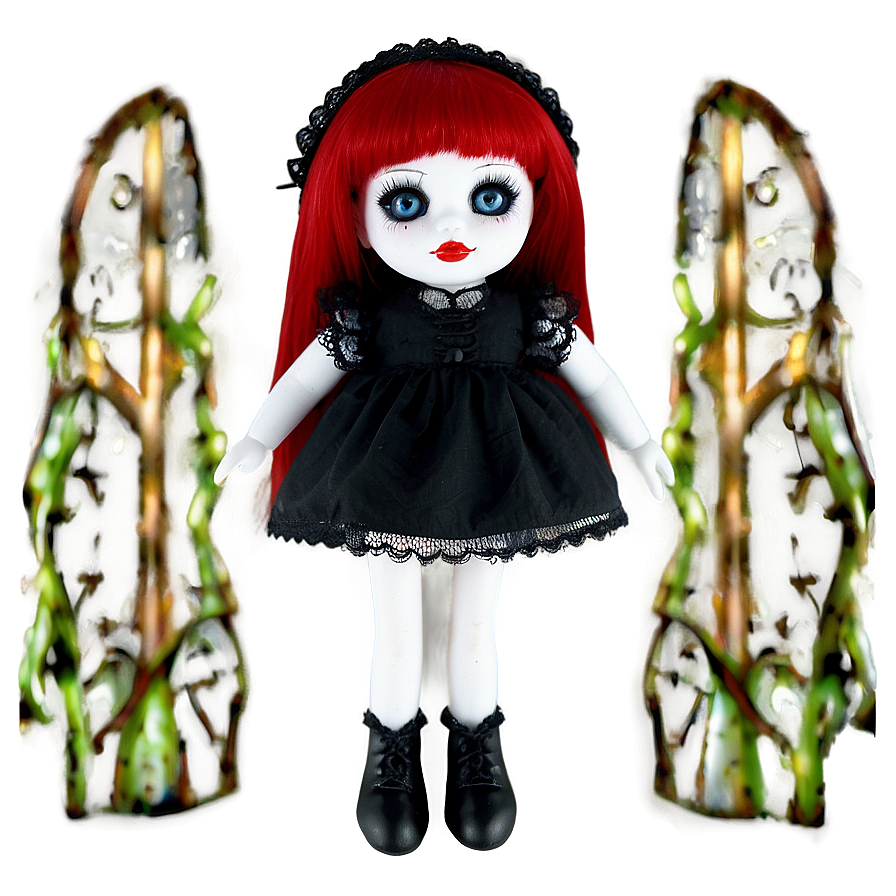 Gothic Haunted Doll Png 84 PNG