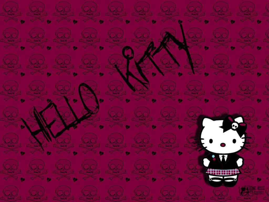 Gothic Hello Kitty Wallpaper Wallpaper