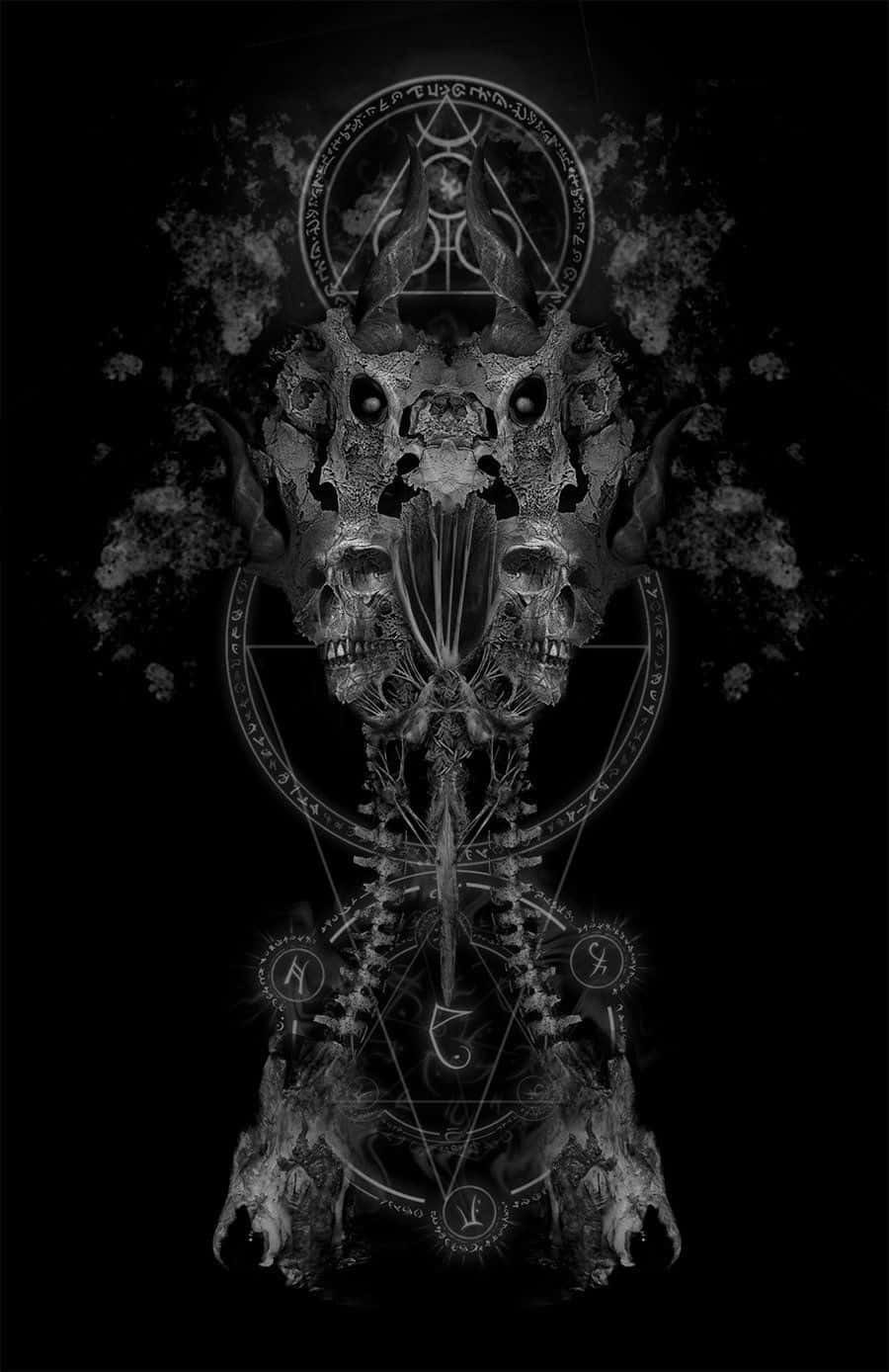 Præsenterer det Gotiske Iphone – en uundværlig accessoire til at udtrykke dit inderste mørke. Wallpaper
