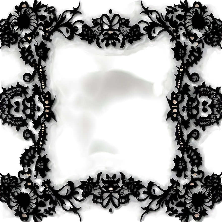 Gothic Lace Pattern Png 05042024 PNG