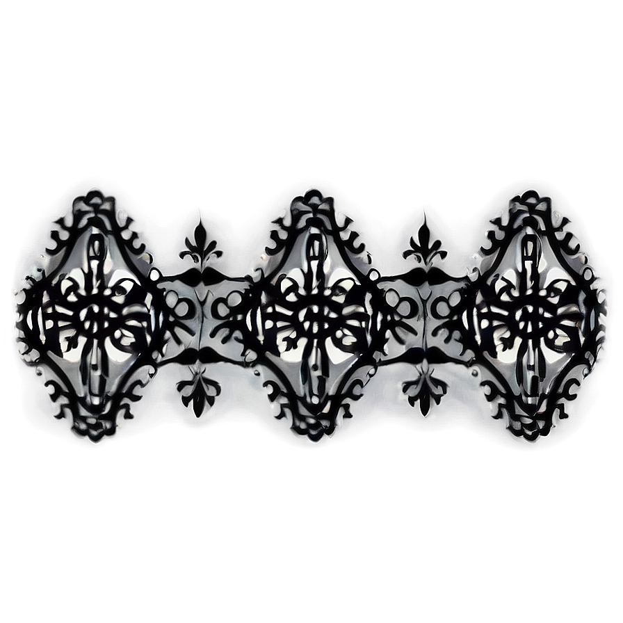 Download Gothic Lace Pattern Png Rfb