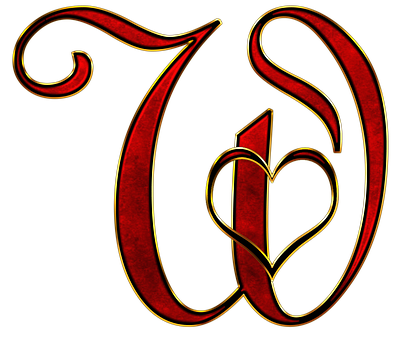 Gothic Letter U Art PNG