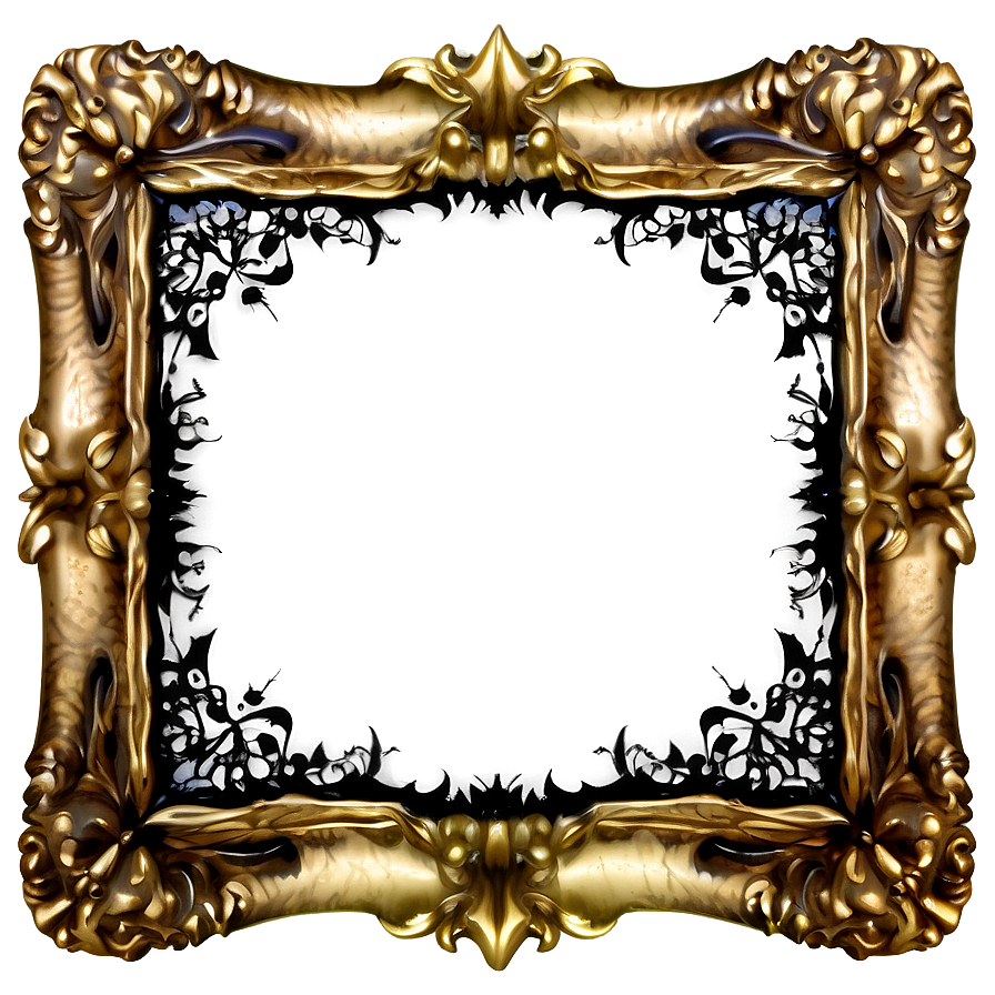 Gothic Mirror Frame Png Bax PNG