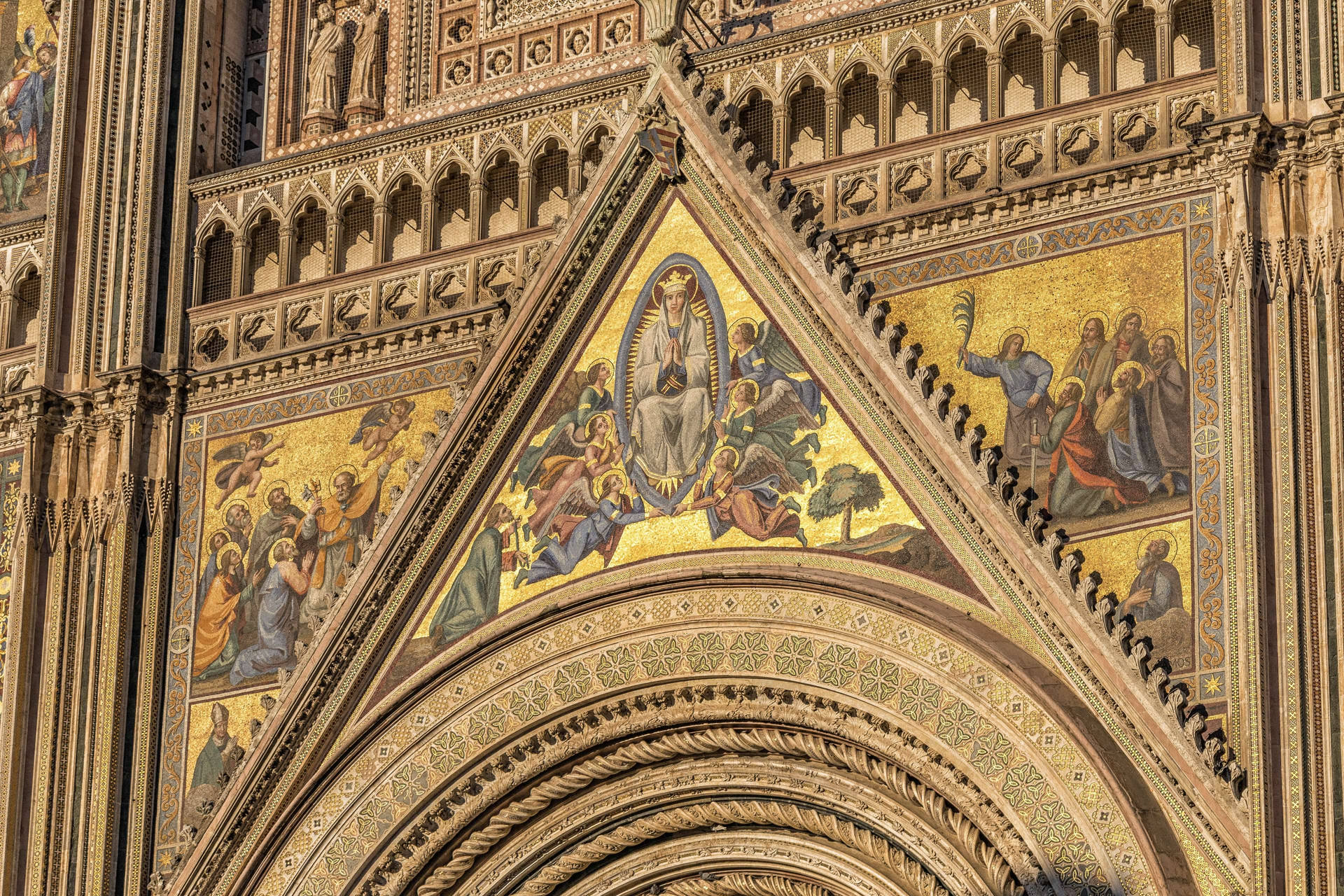 Motivogótico De La Catedral De Chartres Fondo de pantalla