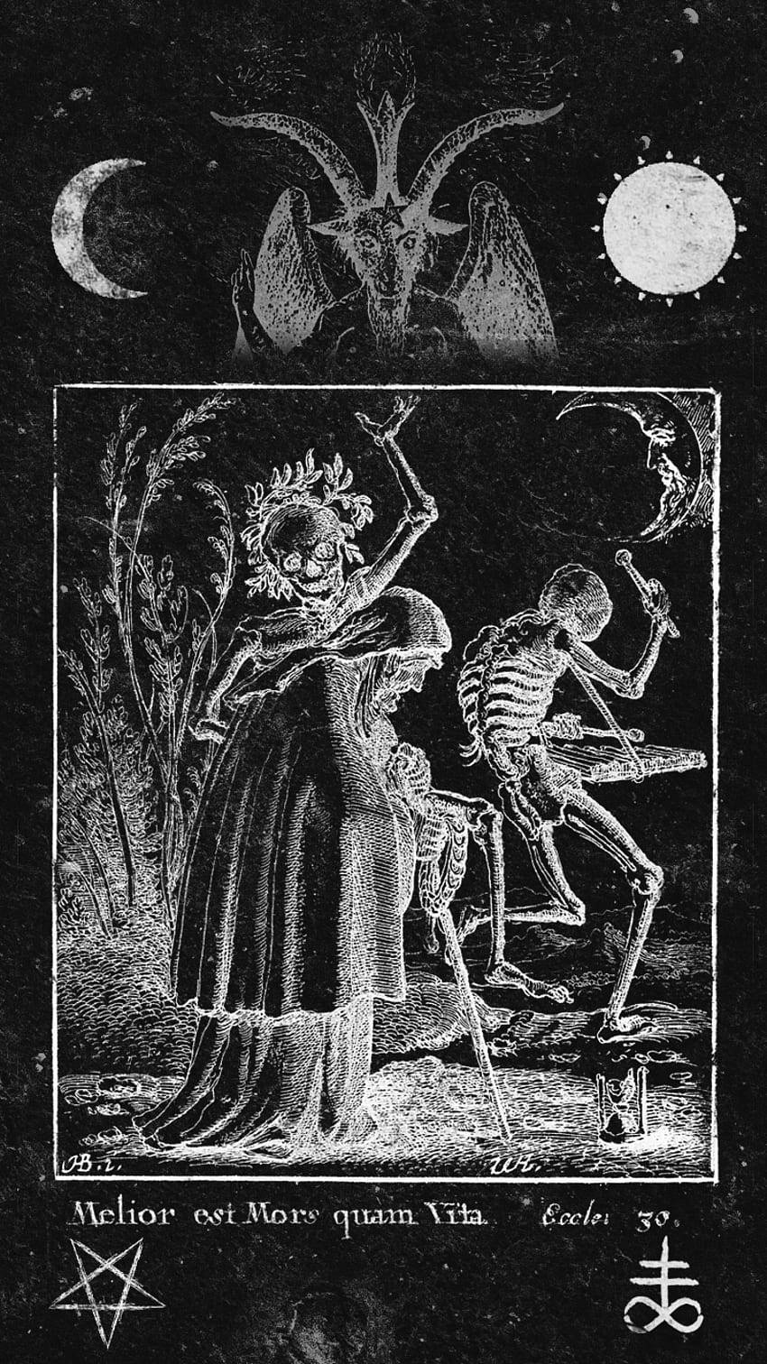 Spöklig Stil - Ha En Spöklig Förlängd Halloween Med Vår Samling Av Gotiska Telefonbakgrunder. Wallpaper