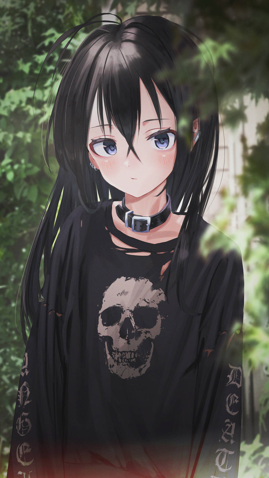 Gothic Anime Girl Background Wallpaper 21894 - Baltana