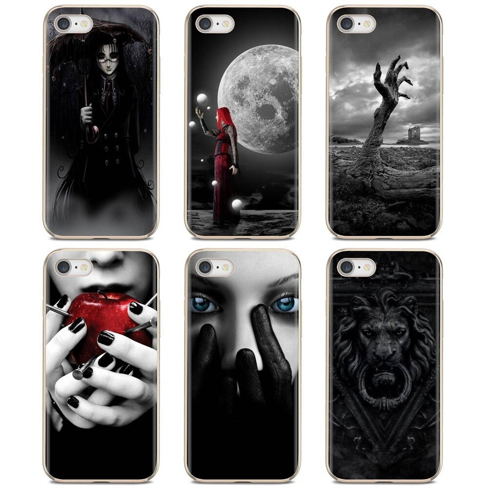 A Collection Of Phone Cases With A Woman And A Woman With A Red Apple Wallpaper