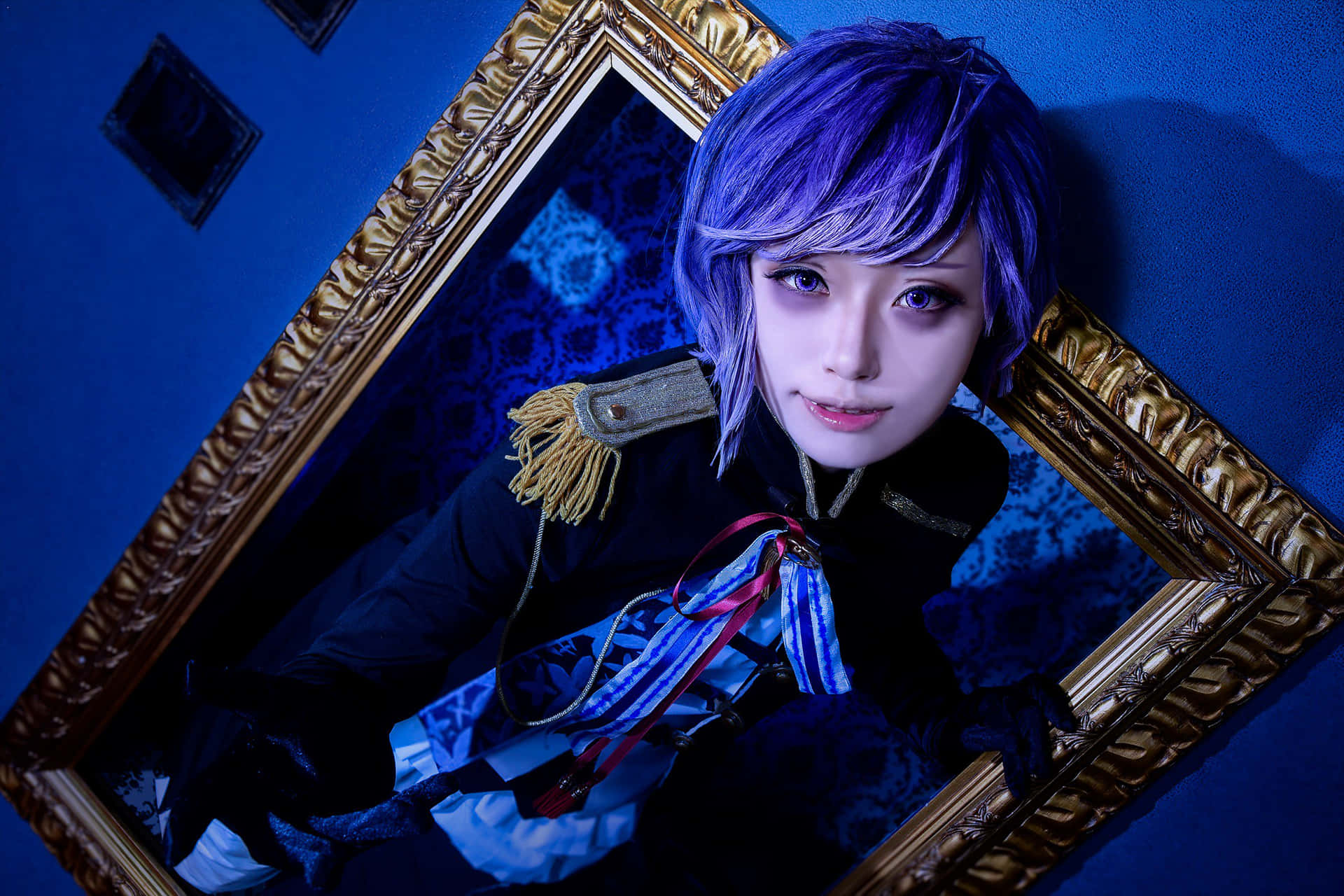 Retrato Gótico Cosplay Kanato Sakamaki Fondo de pantalla
