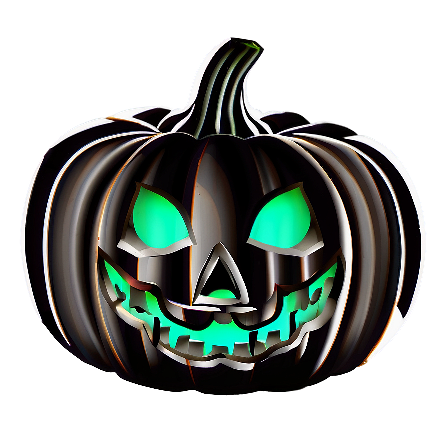 Gothic Pumpkin Outline Look Png Aje5 PNG