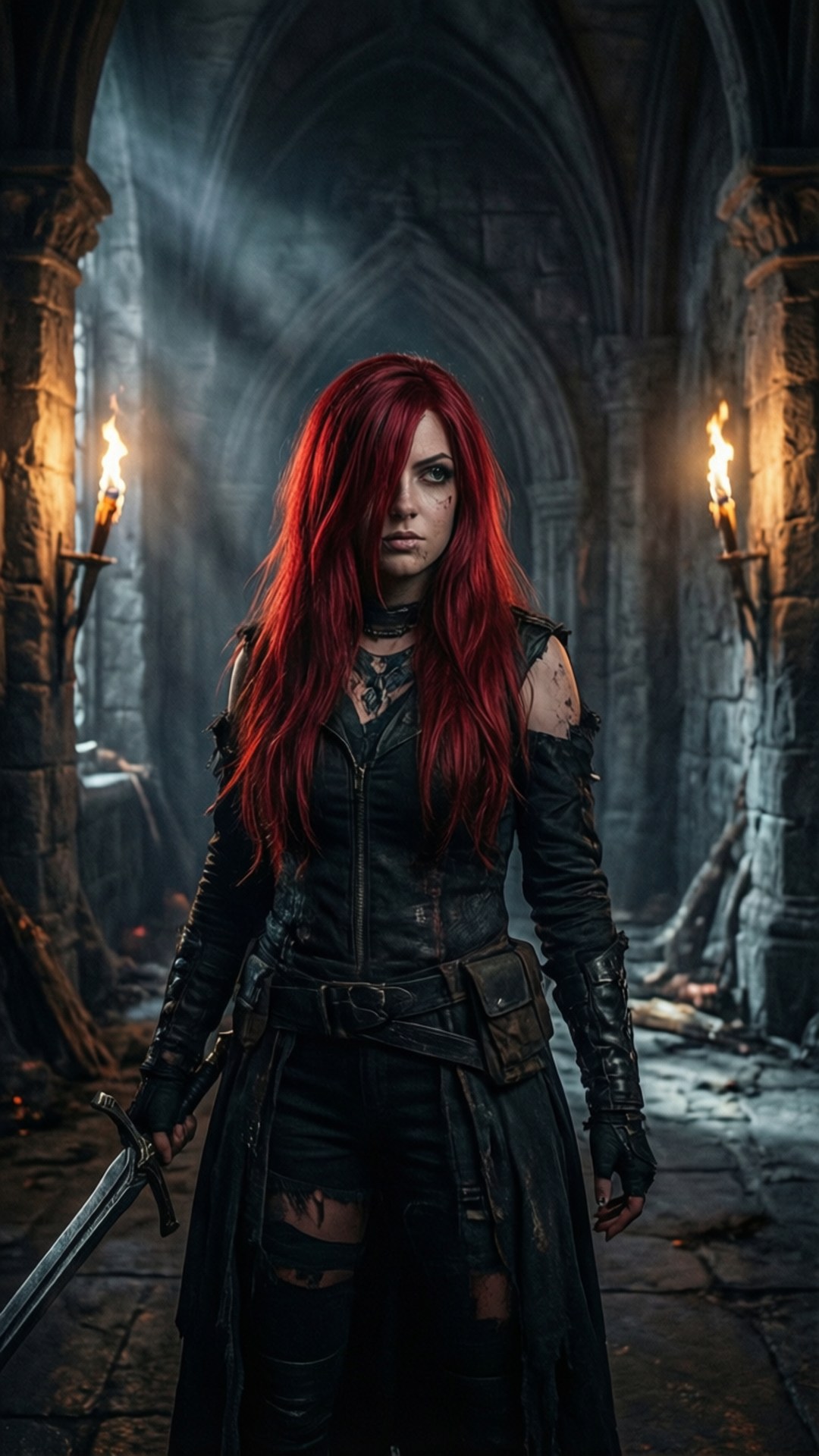 Gothic Ruby Bakgrunner
