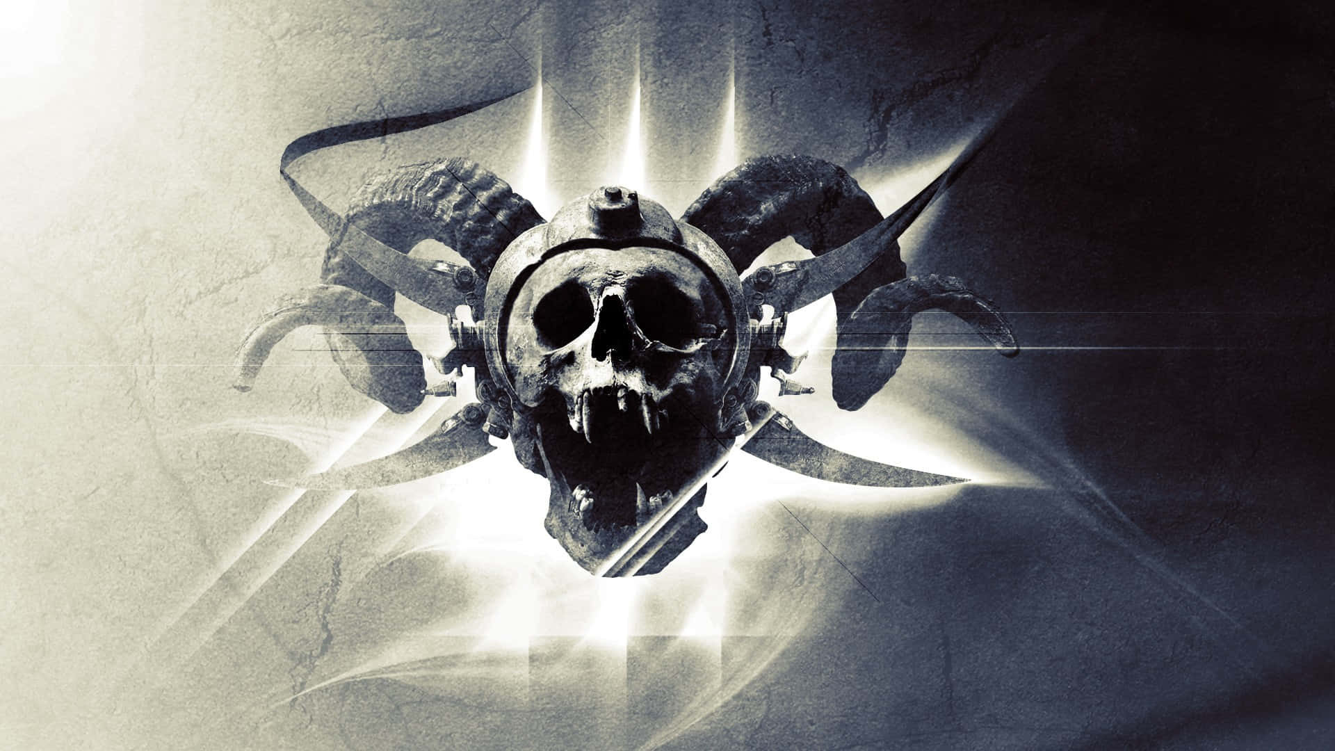 Gothic Skulland Crossbones Wallpaper