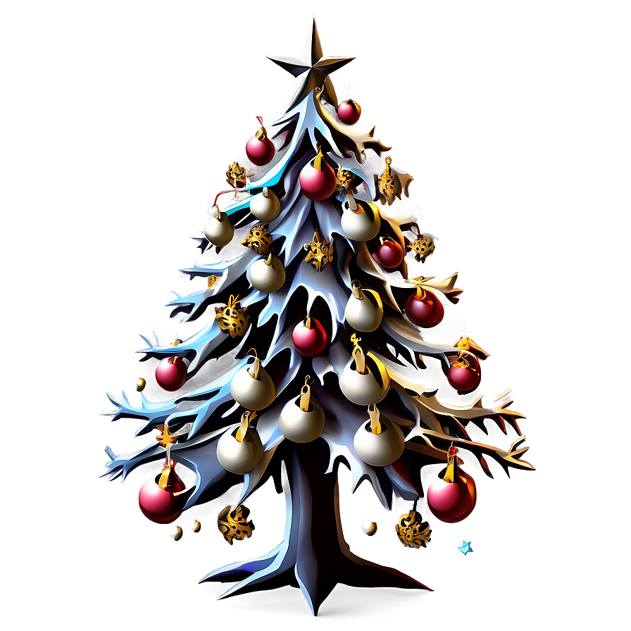 Gothic Style Arbol De Navidad Png 18 PNG