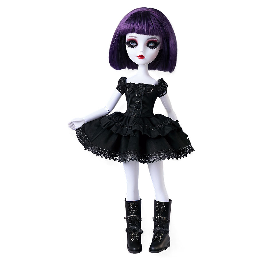 Gothic Style Doll Png Bim PNG