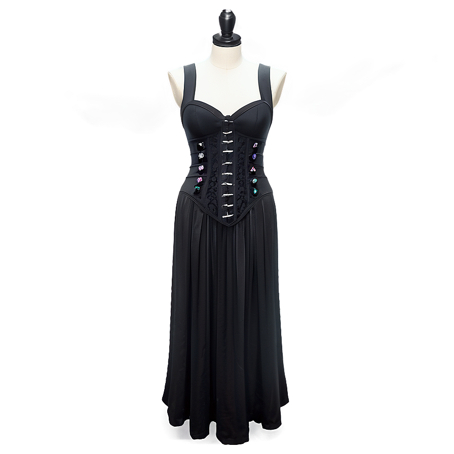 Download Gothic Style Dress Png 05232024 | Wallpapers.com