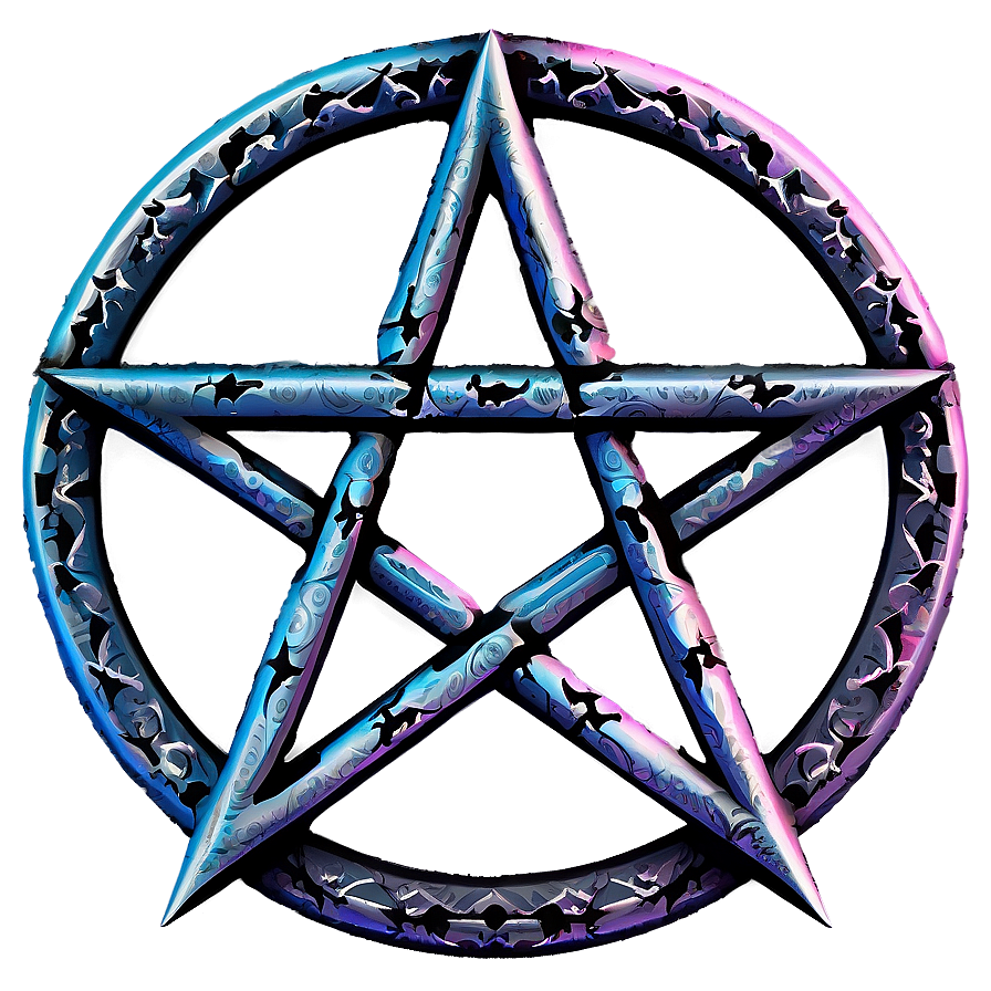 Download Gothic Style Pentagram Png 6 | Wallpapers.com