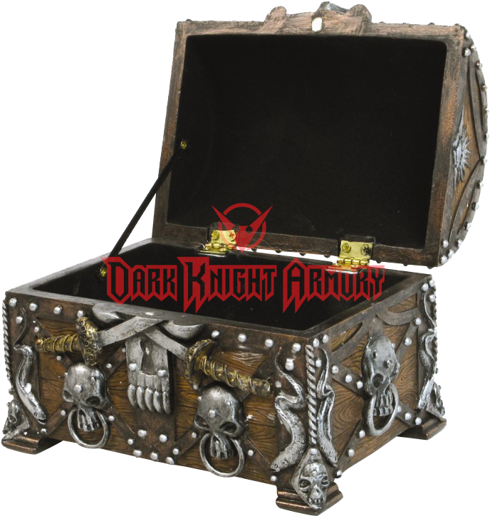 Gothic Treasure Chest PNG
