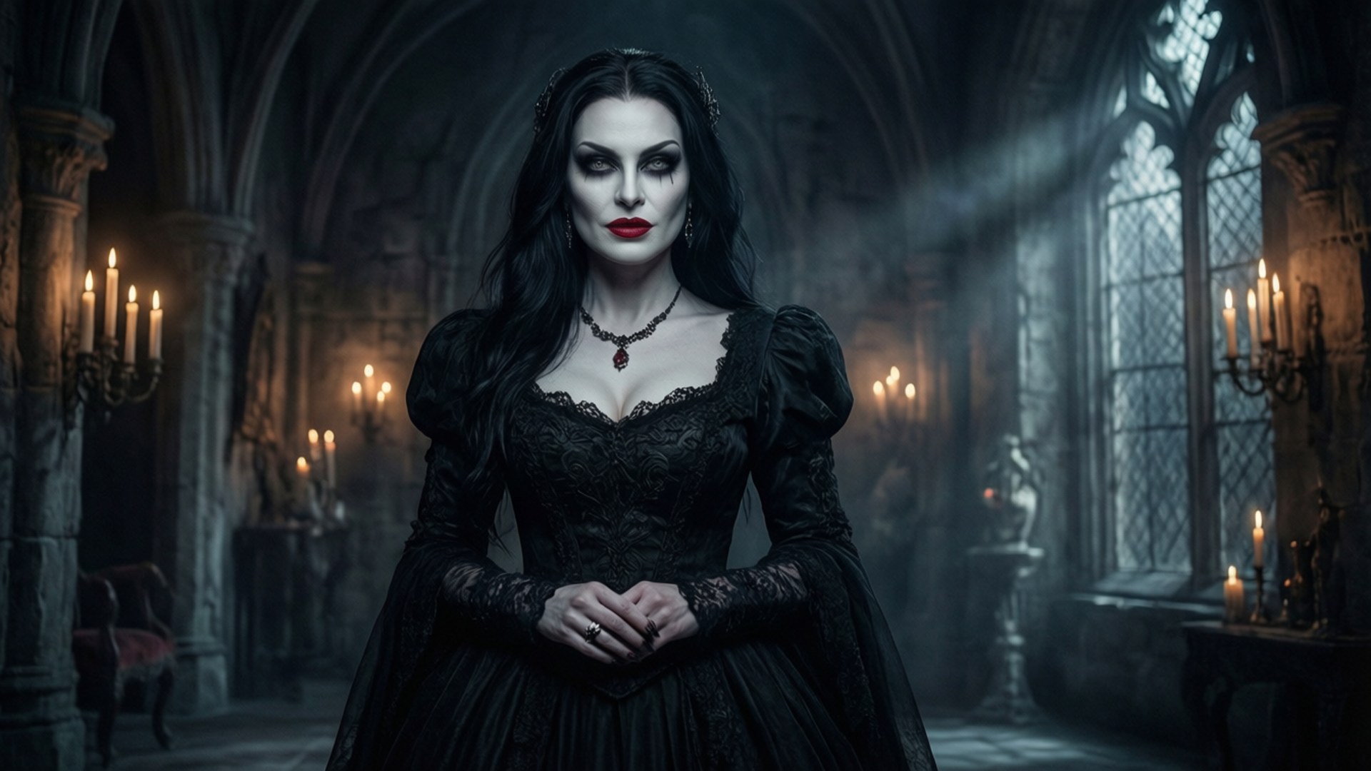 Gothic Vampire Wallpaper