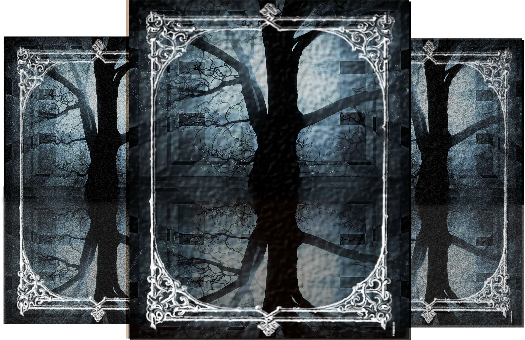 Gothic_ Tree_ Triptych.png PNG