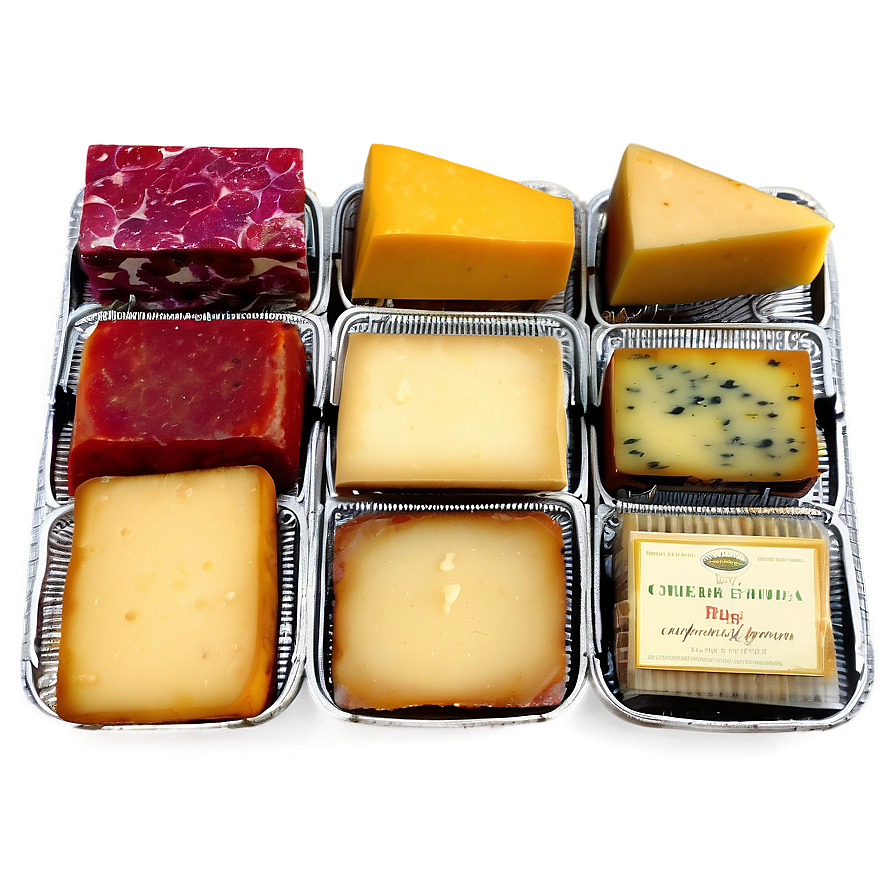 Gourmet Cheese Selection Png Gpj68 PNG