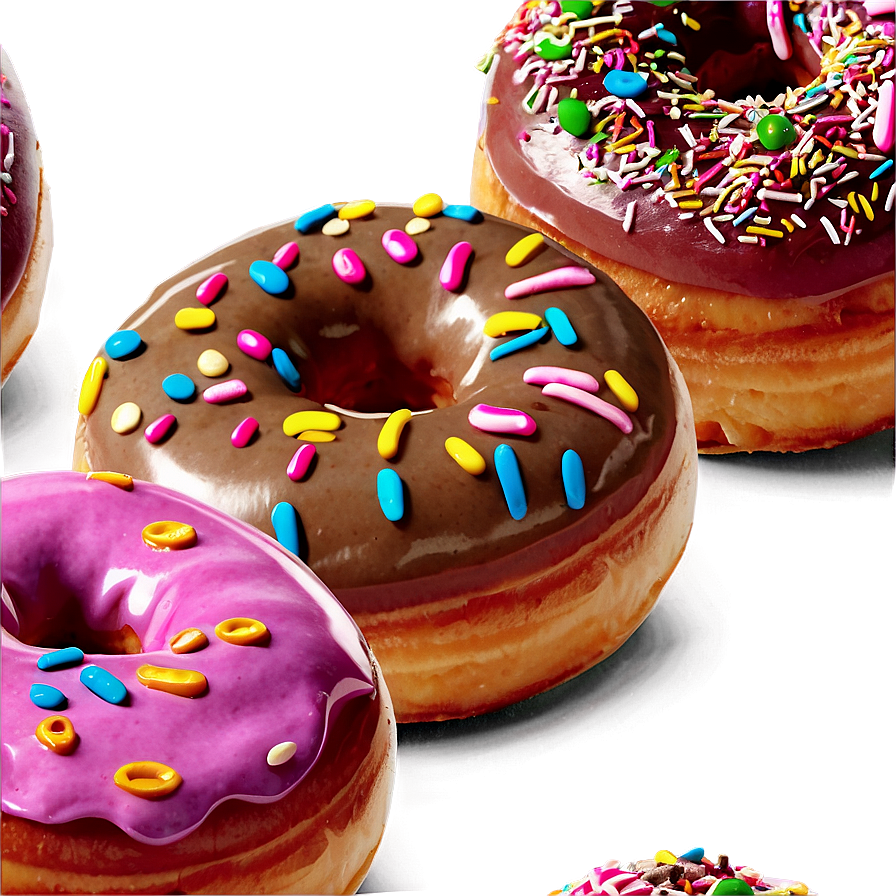 Gourmet Doughnut Png 06122024 PNG