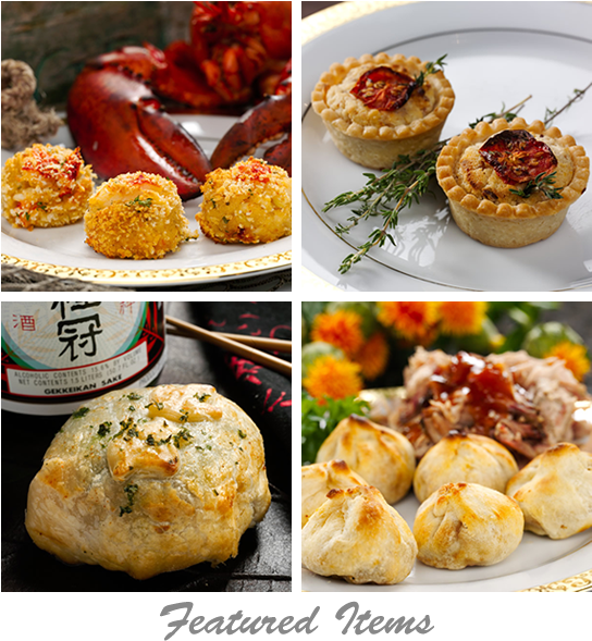 Gourmet_ Food_ Collage PNG