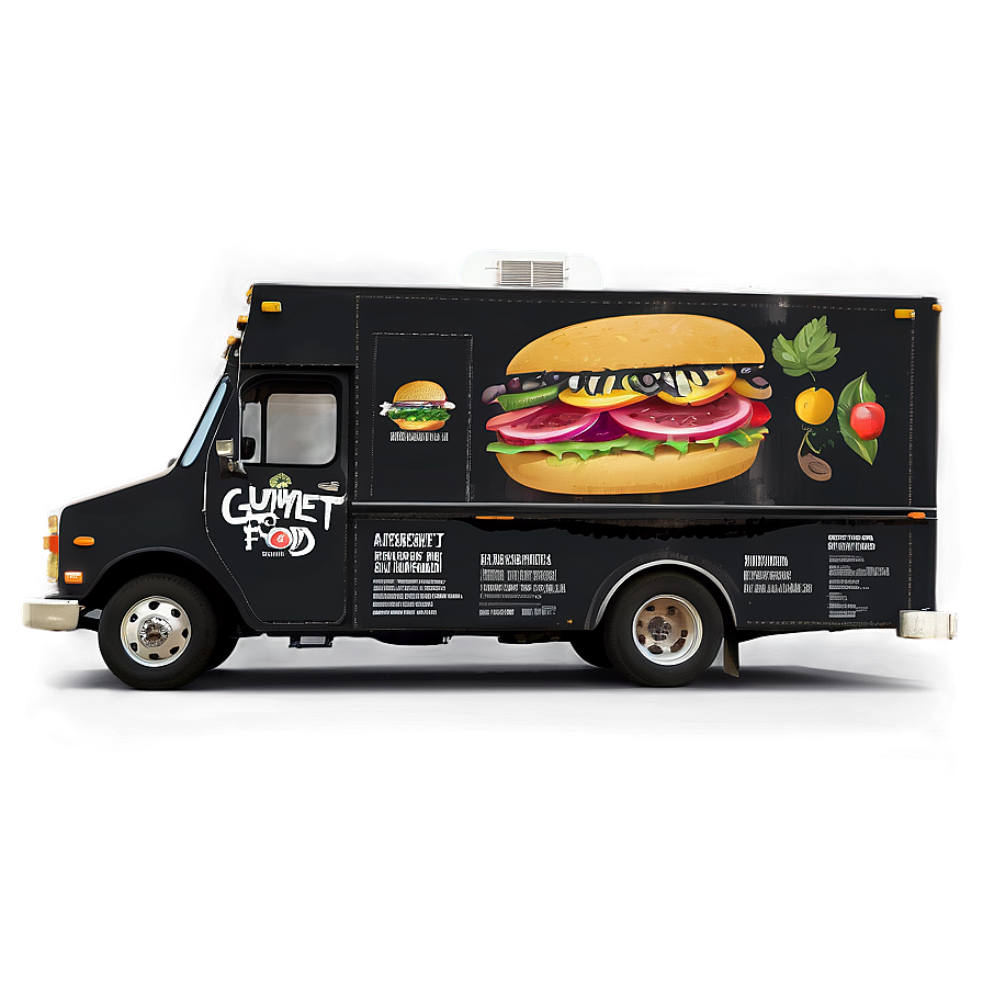 Download Gourmet Food Truck Png Gbm | Wallpapers.com