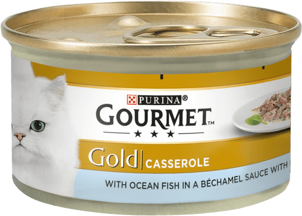 Gourmet Gold Cat Food Casserole PNG