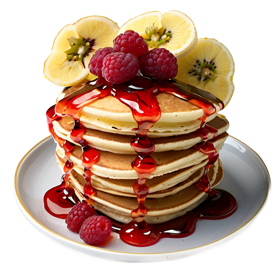 Gourmet Pancake Plating Png Kjf18 PNG