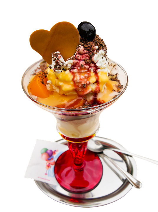 Gourmet Sundae Delight PNG