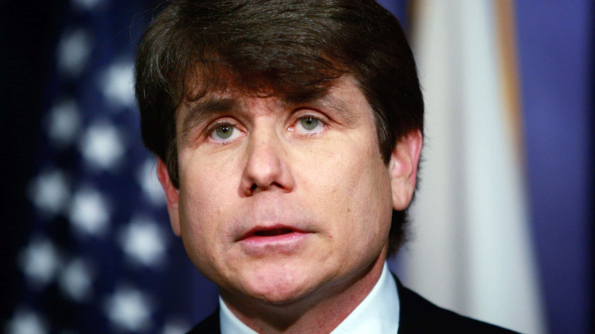 Governor Rod Blagojevich Press Conference Wallpaper