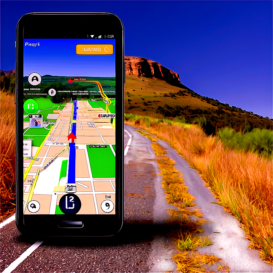 Gps In Action Png 8 PNG