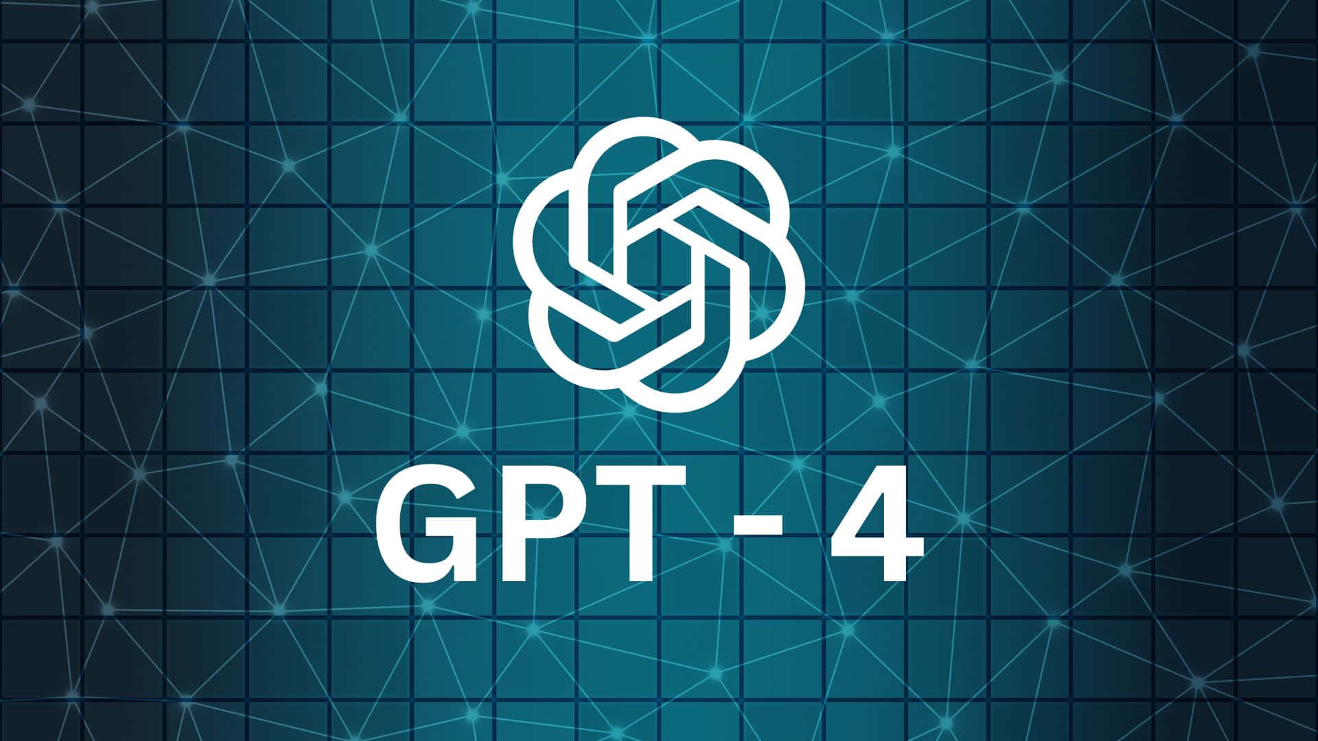 GPT-4 Artificial Intelligence Concept Wallpaper Wallpaper