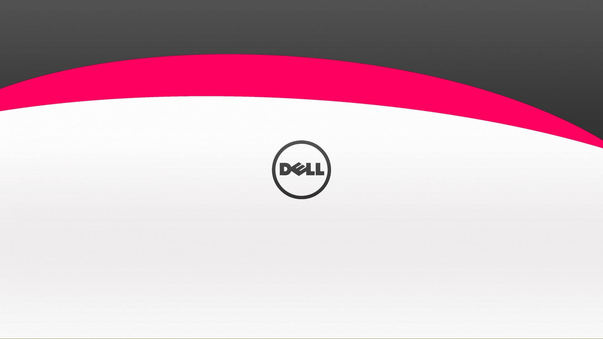 Grå Dell Hd-logo Wallpaper